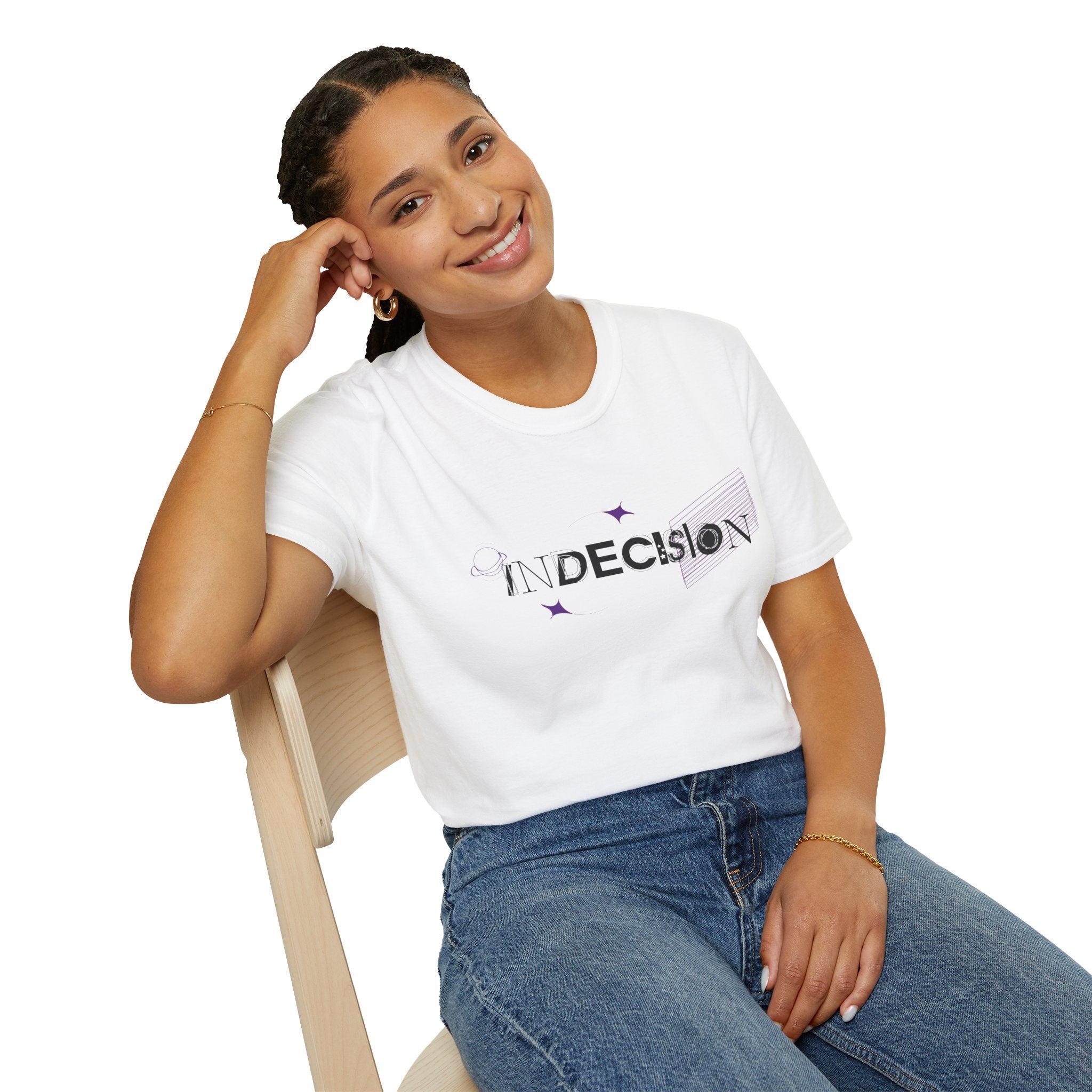 Indecision T-Shirt — Cute Moody Purple Cloud Graphic Tee